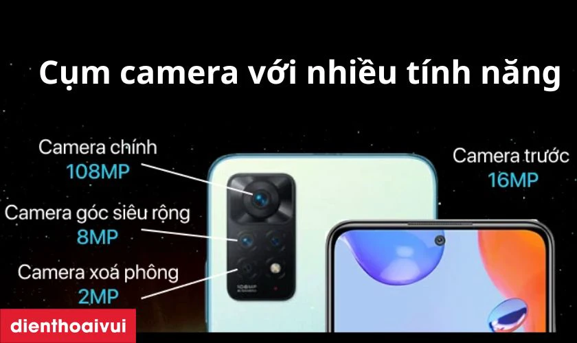 Camera 108 MP cao cấp